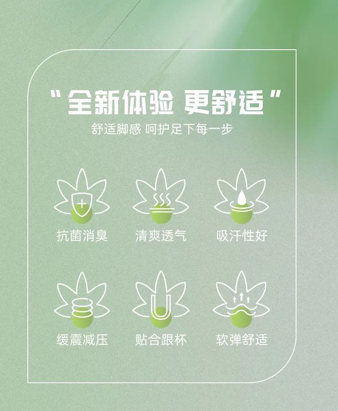 全方位呵护你的运动健康OG真人草本抗菌鞋垫(图2)